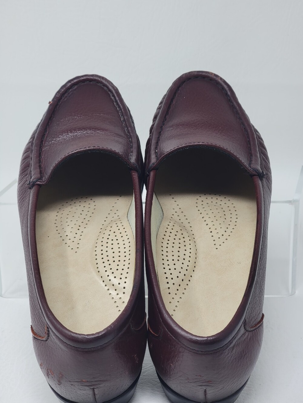 SAS Leather Loafers Comfort Shoes Women US Size 8 M Made In USA Pre-owned - Picture 9 of 11